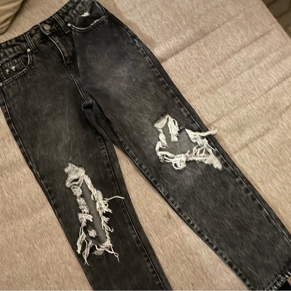 RSQ Other - ** RSQ ** Faded Black hole 90's Jeans, Girl's Size 10 / Large